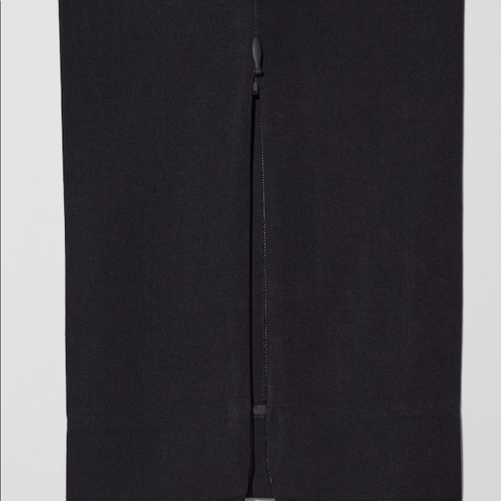 UNIQLO WOMEN +J WOOL SLIM PANTS BLACK - Picture 2 of 6